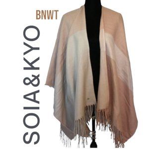 BNWT Soia & Kyo Neutral Tones Wrap